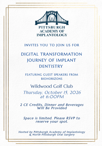 Invitation: Digital Transformation Journey of Implant Dentistry, October 15, 2026
